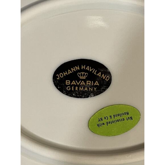 Johann Haviland Sweetheart Rose 15” Oval Serving Platter Bavaria Germany - Picture 4 of 4